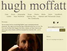 Tablet Screenshot of hughmoffatt.com